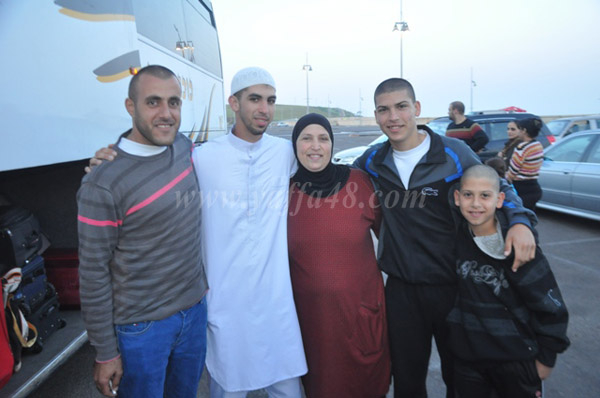 بالصور: إنطلاق الفوج الأول من معتمري مدينة يافا إلى الديار الحجازية